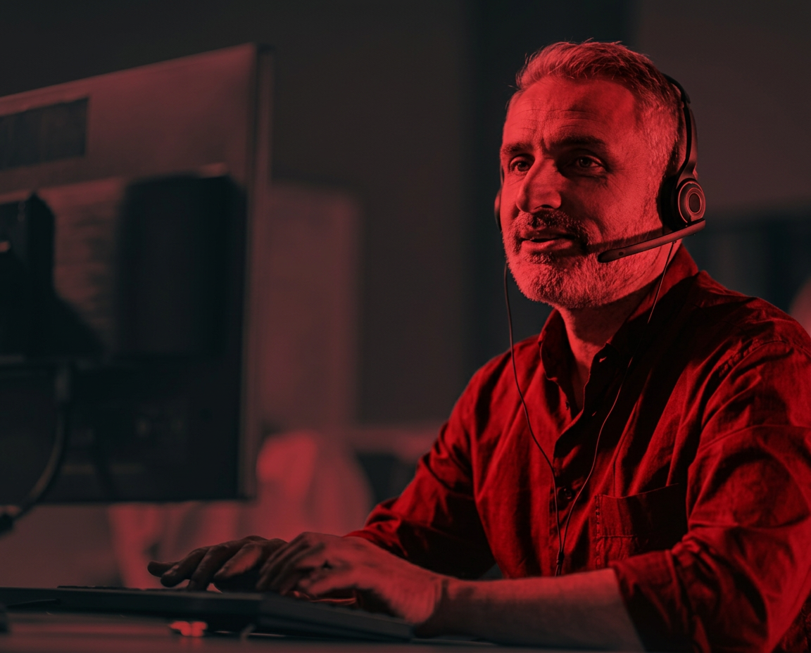 NestSoft support specialist taking care of a customer